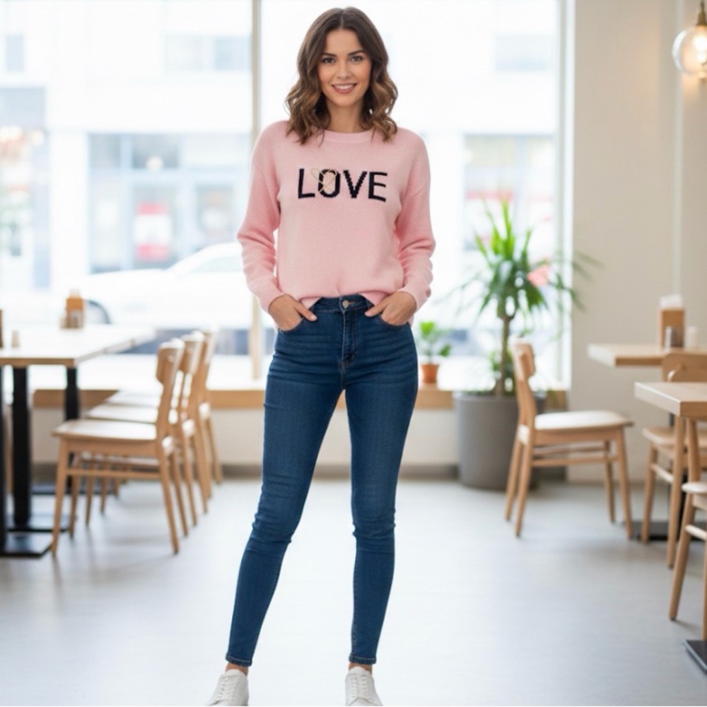 Victoria Secret pink sweater size S/P